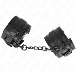 Kink - Appui-Poignets Noir Ajustable 20-30 Cm X 6 Cm